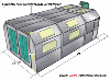 Cross Flow Paint Booth - $7499 Free Freight 