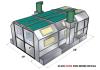 Side Down Draft Paint Booth - $9899 Free Freight