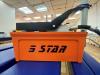 5 STAR AIR FOOT PEDAL HYDRAULIC PUMP FRAME MACHINES SHOP PRESS HOSE COUPLER